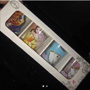 Disney’s Beauty& The Beast Shot Glasses
